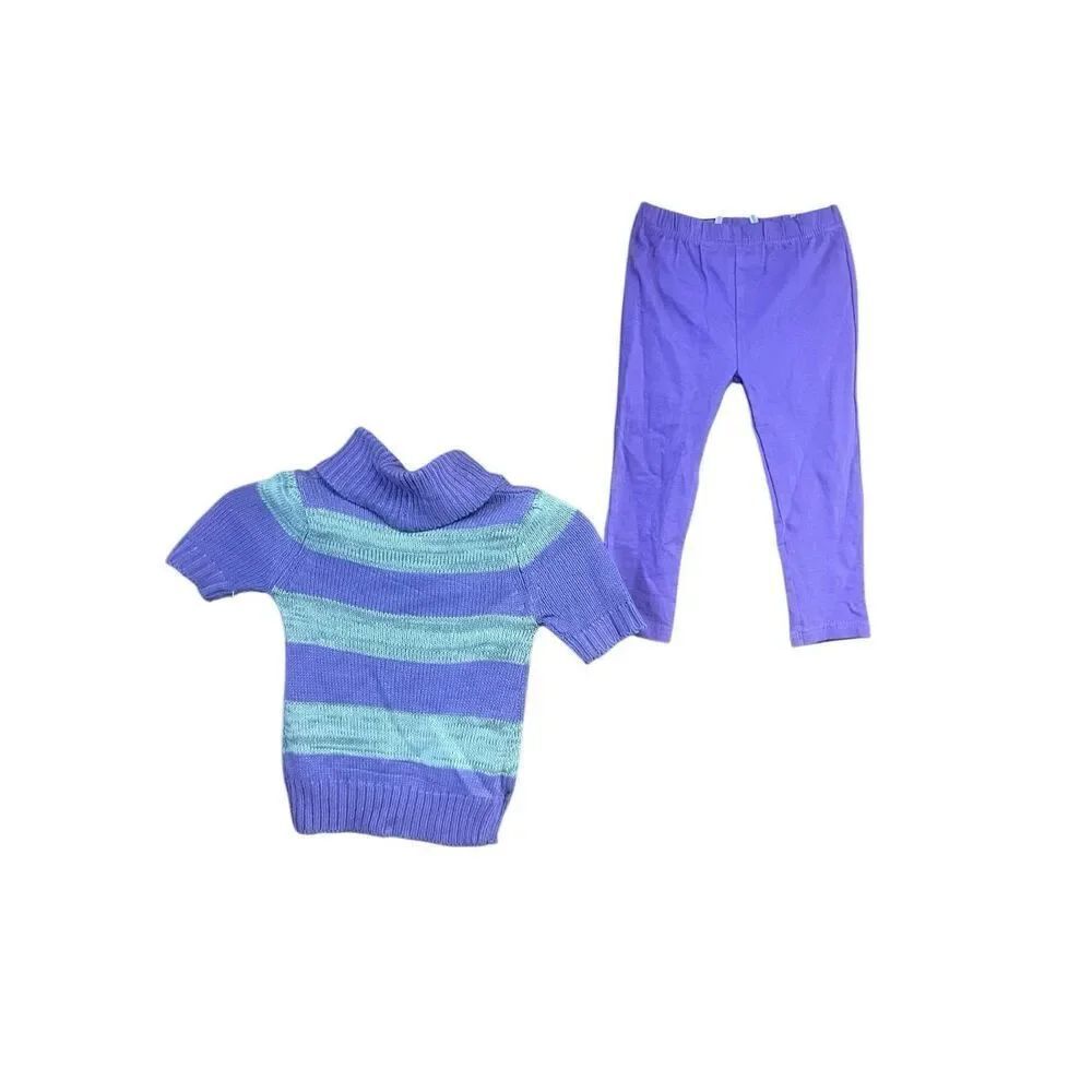 No Brand Toddler Girl Sweater Legging Set Sz 24M NWT - Picture 2 of 5